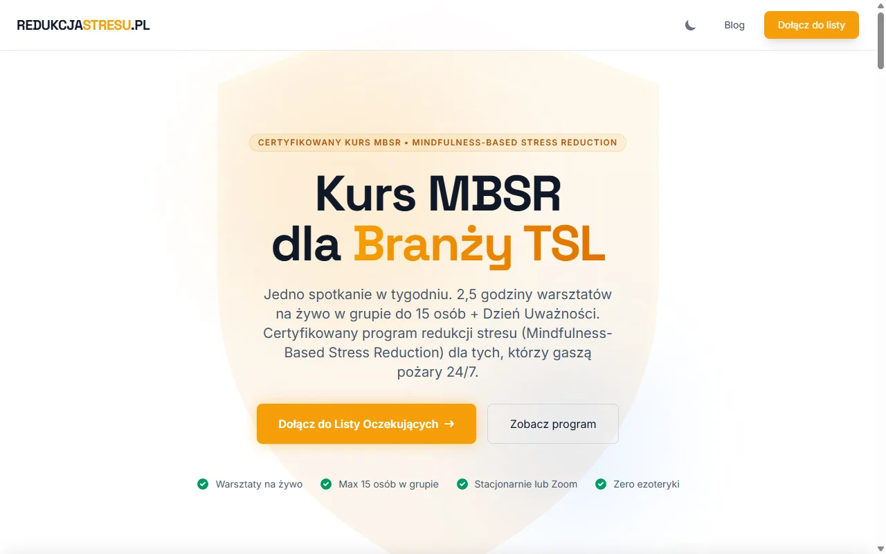 redukcjastresu.pl - Redukcja Stresu