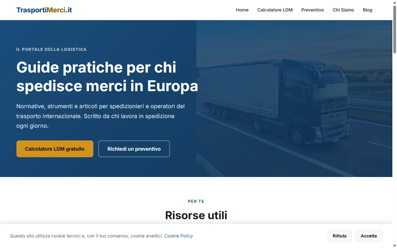 trasportimerci.it - Portal Transportowy